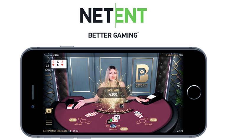 Live Perfect Blackjack from NetEnt